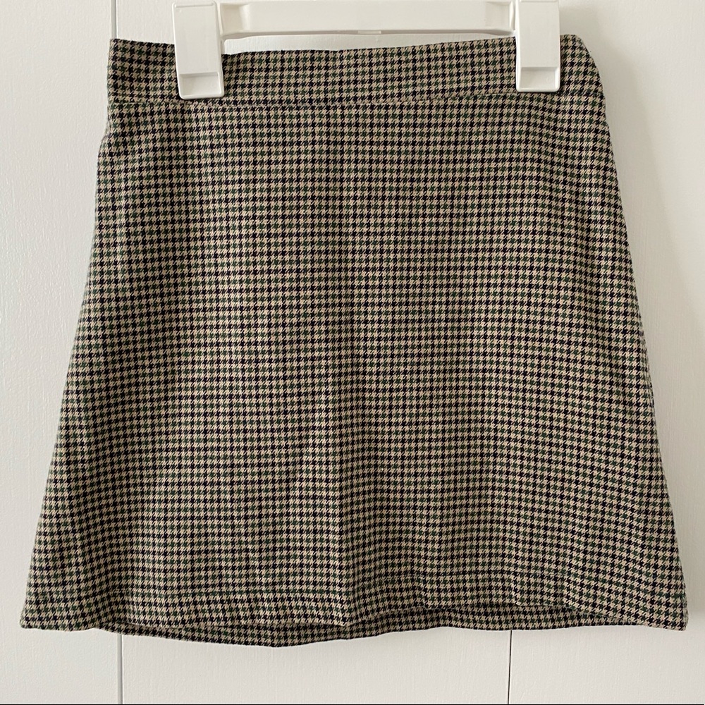 Plaid skirt
